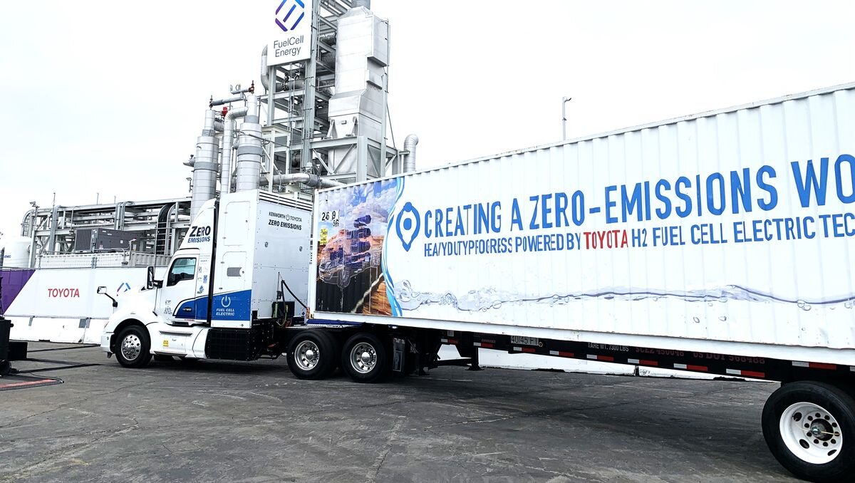 Toyota и компания Fuel Cell Energy выдвигают свои аргументы в пользу водорода