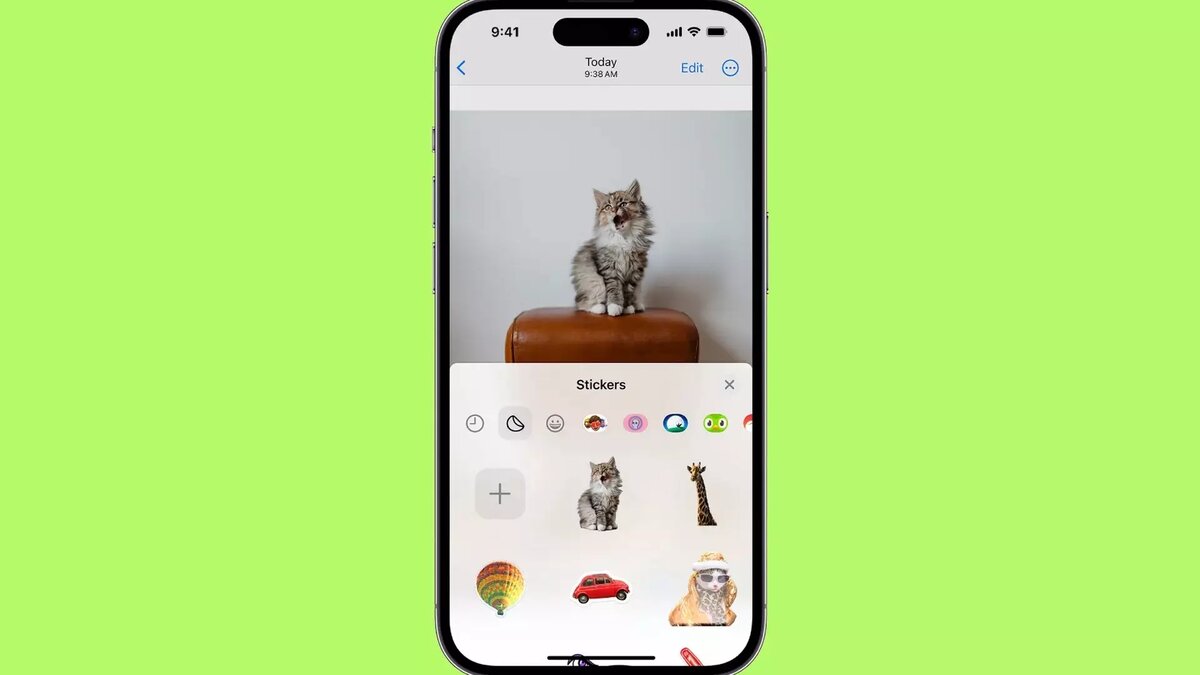 Как создать собственные стикеры на iOS 17 | Новая Хакасия | Дзен