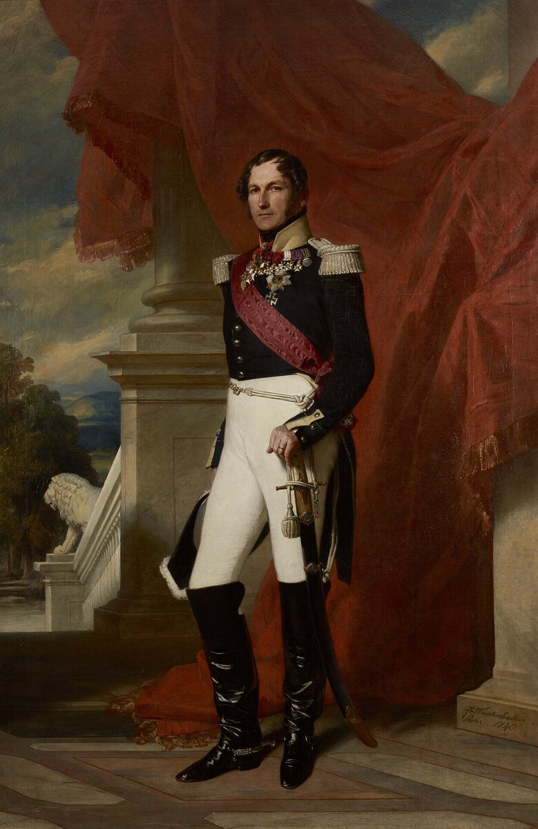 Leopold I of Belgium, 1840