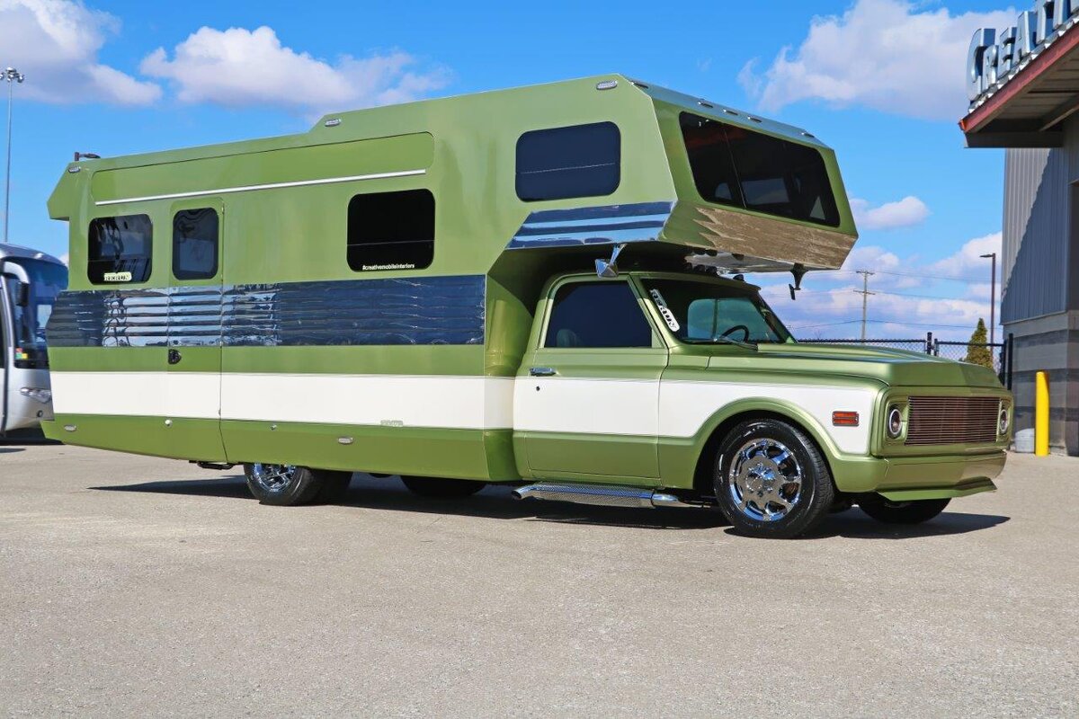 РЕСТОМОД кемпер 1972 Chevrolet C30 | Hello Camper | Дзен