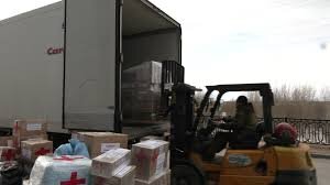    Из Сургута отправили очередную партию гуманитарного груза