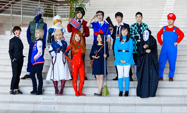 Фестиваль косплея анимэ и отаку в Дальневосточном Федеральном Университете 