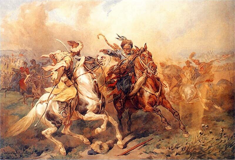 
Юлиуш Коссак. «Татарский танец». 1886 г. Источник: ru.wikipedia.org
