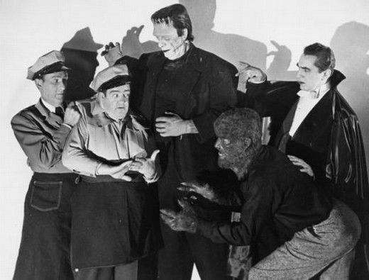 "Эбботт и Костелло встречают Франкенштейна" 1948, фото из открытых источников: поиск в сети Интернет