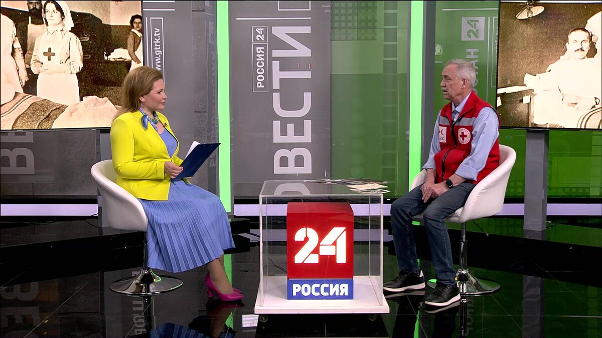    «Здоровая среда» 8 мая: председатель регионального отделения российского Красного креста рассказал о деятельности старейшей организации