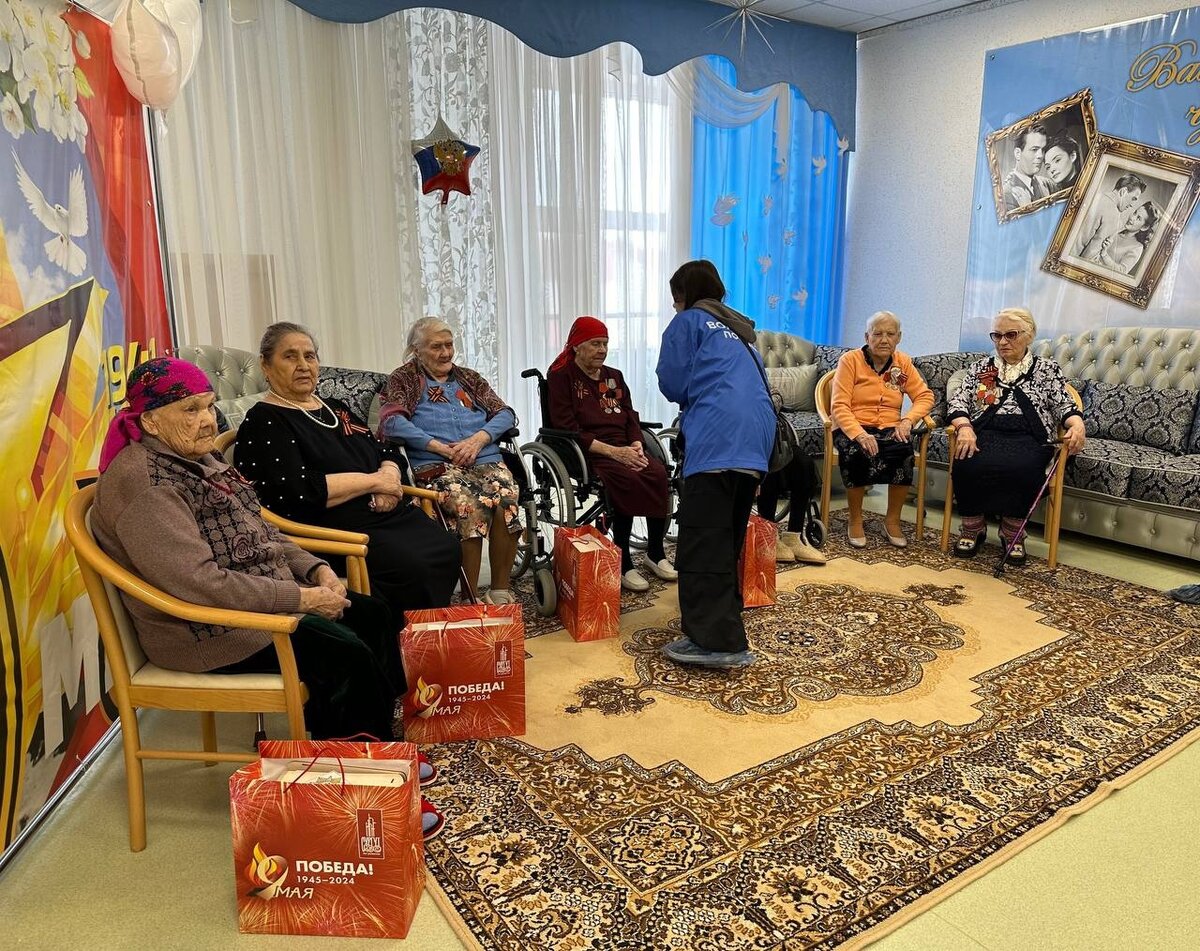    В Сургуте 204 ветерана Отечественной войны получат подарки от мэрии