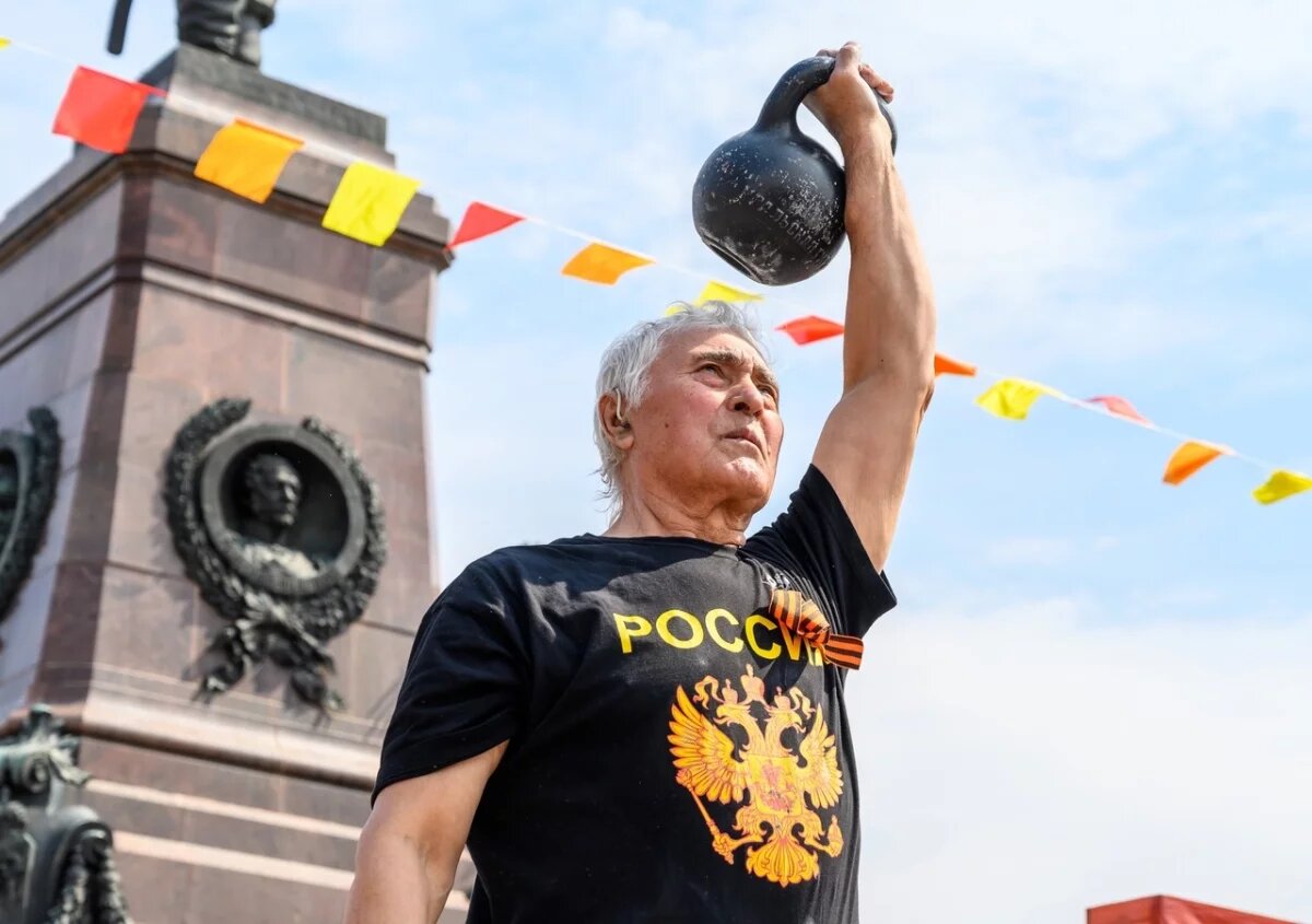    Акция по подъёму гири «Рекорд Победы» пройдёт в Иркутске 9 мая