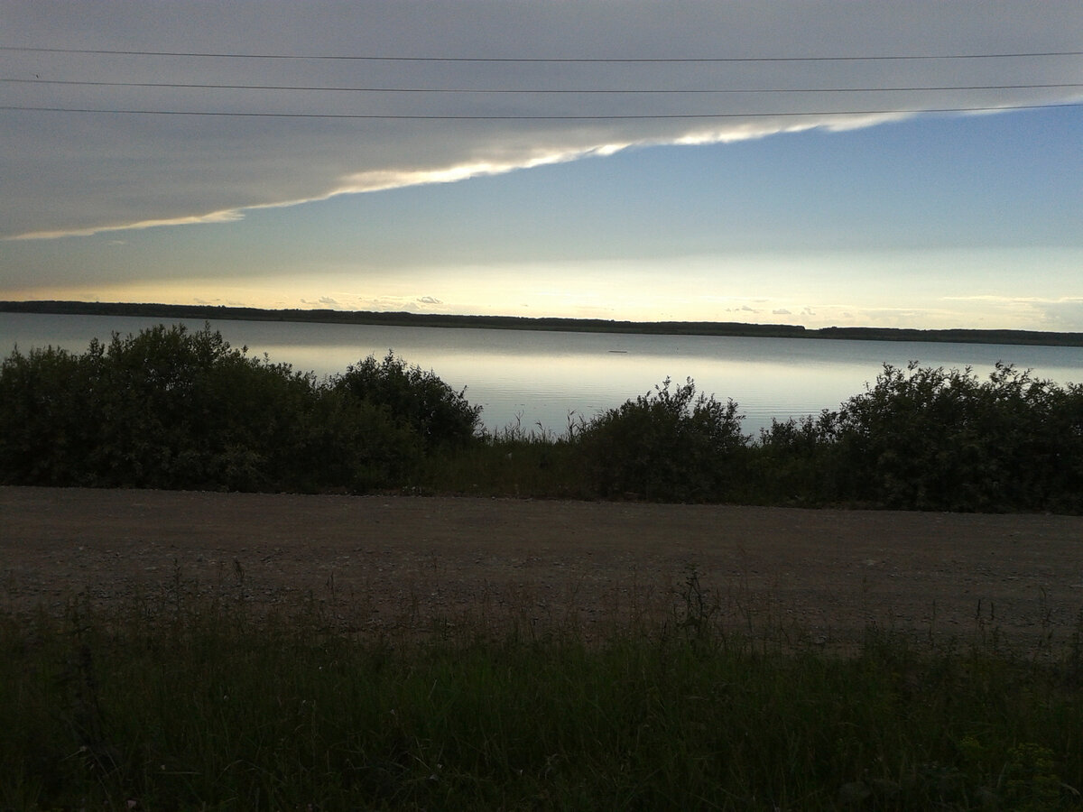 Фото автора. Вечер у озера.
