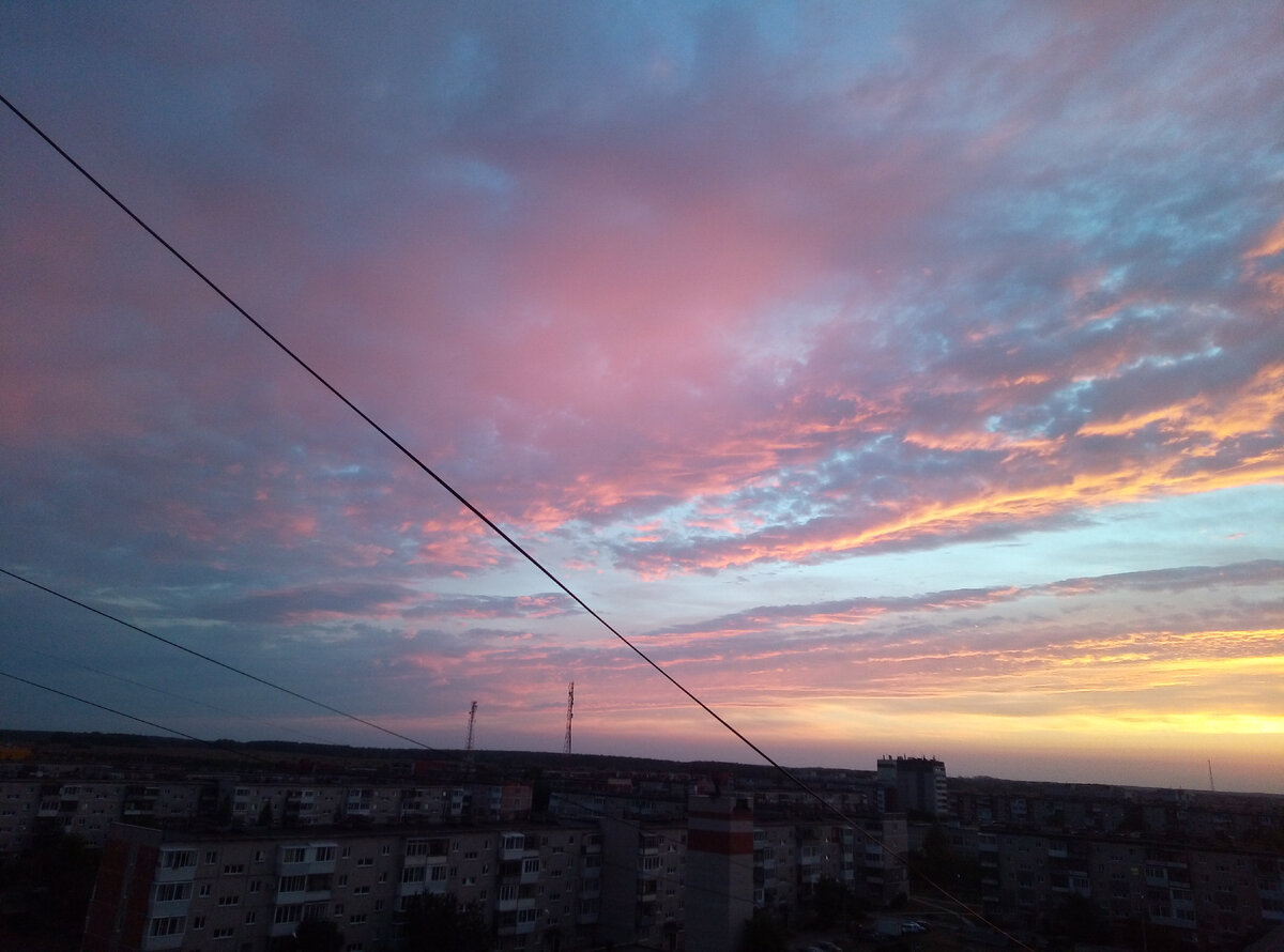 Фото автора. После заката.