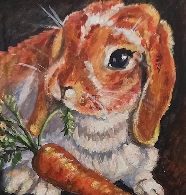 Зайчик - теплая шубка