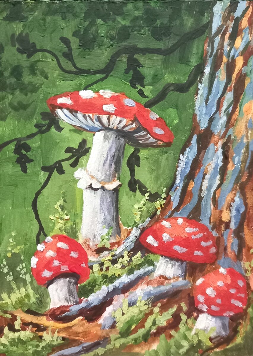 Мухоморы на собрании