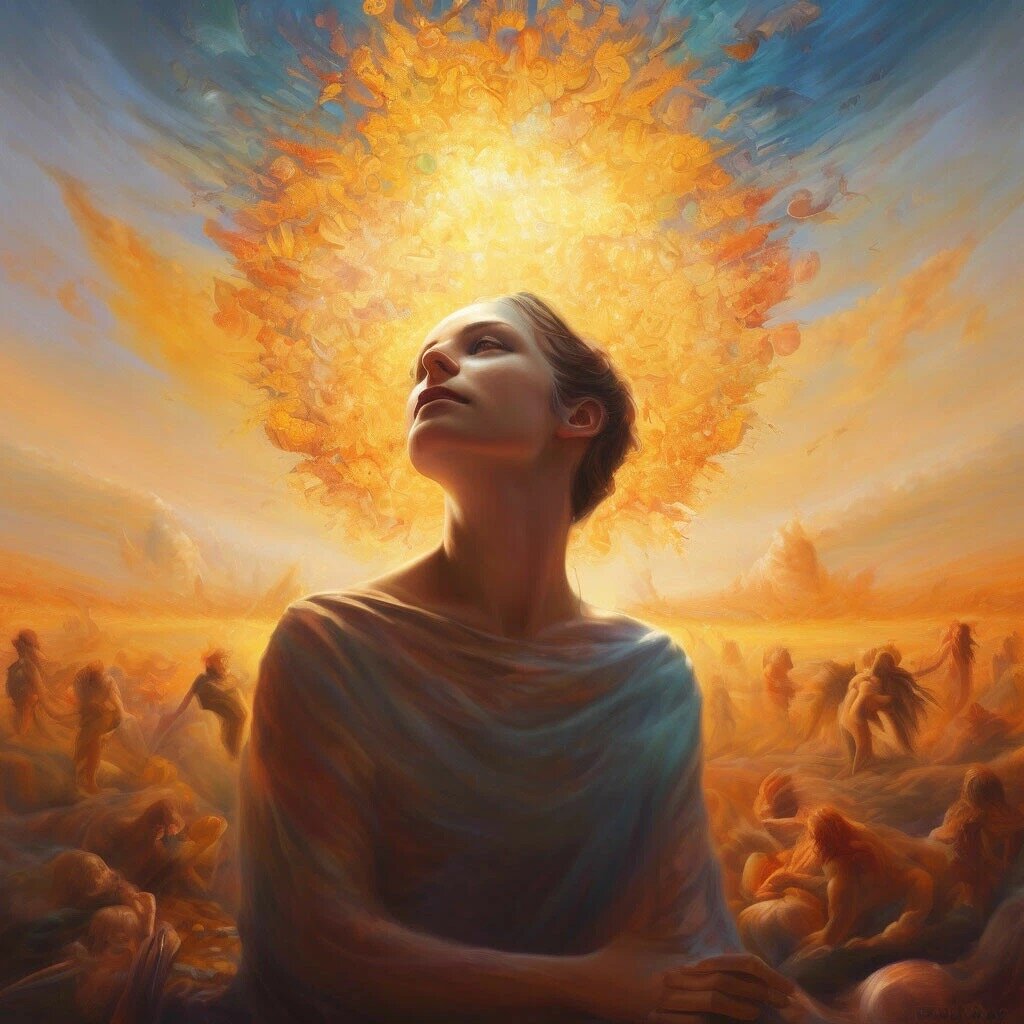 Картинка «Смысл жизни» сгенерирована автором с помощью приложения «Шедеврум».