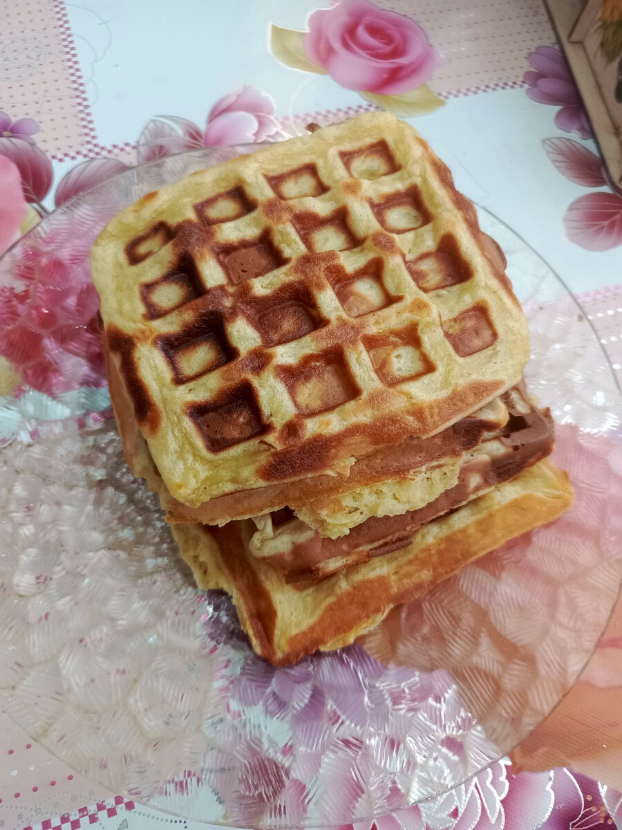 Первые венские вафли.