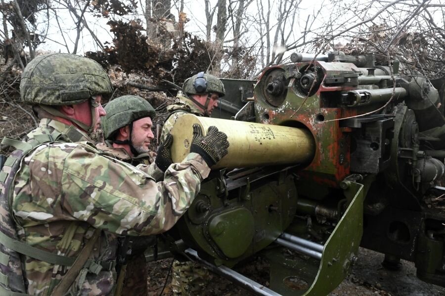 Российские войска в часов яре