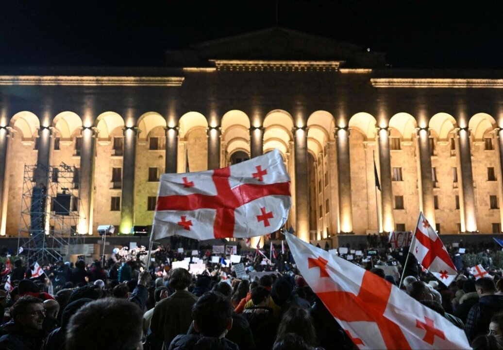    СГБ Грузии: провокации на протестах против закона об иноагентах финансируются из-за рубежа