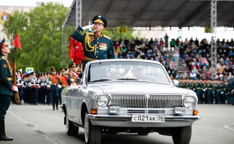    В Оренбурге 9 мая состоится торжественное прохождение парадных расчетов и военной техники Кристина Просвиркина