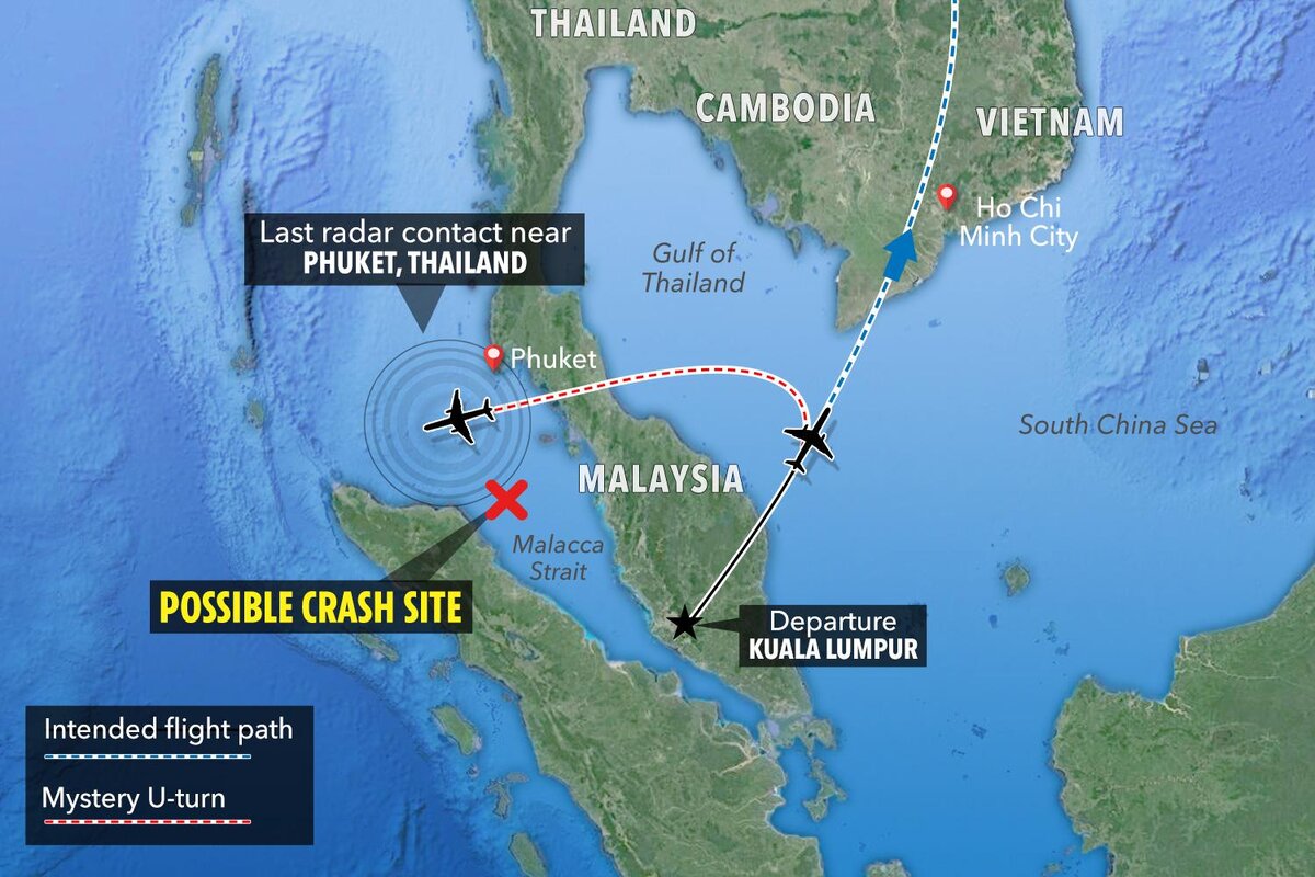 ⛔️😱Загадка столетия. Что известно о таинственно исчезнувшем рейсе МН370:  часть 2 | Туризм и путешествия - Travel247 | Дзен