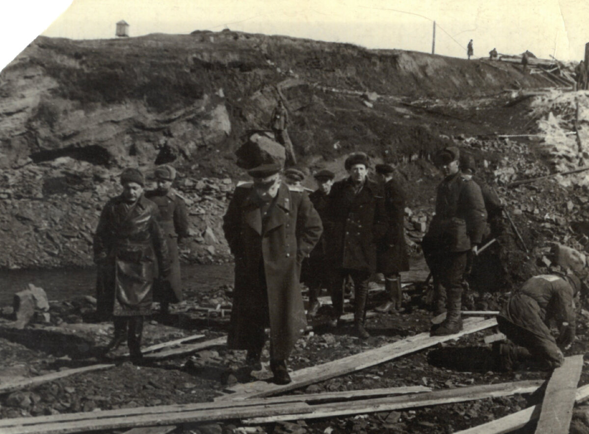 Начальник Воркутлага М.М. Мальцев 