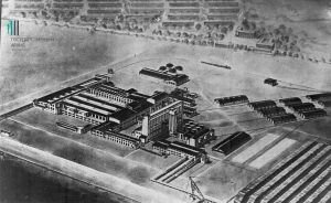   
Панорама Камского целлюлозно-бумажного комбината.1929-1930 г. // ГАПК. Ф. ф-61. Оп.61п. Д.00573.