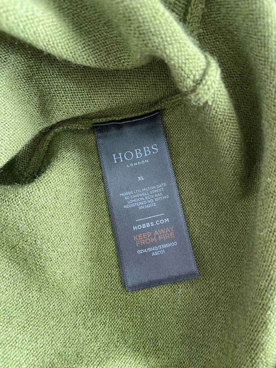 Джемпер Hobbs из шерсти из мега Хенда - листайте вправо для просмотра всех фото