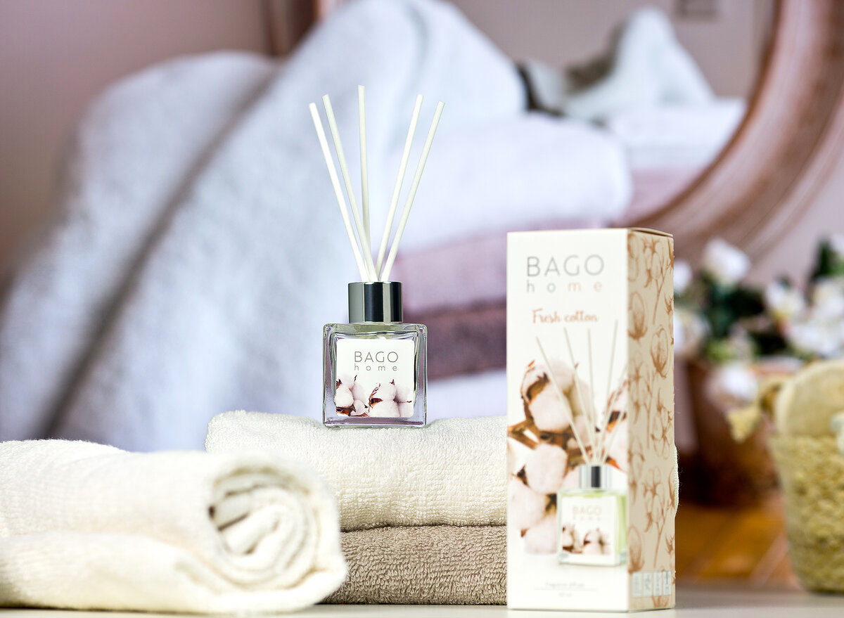 Свежий хлопок BAGO home ароматический диффузор 50 мл
