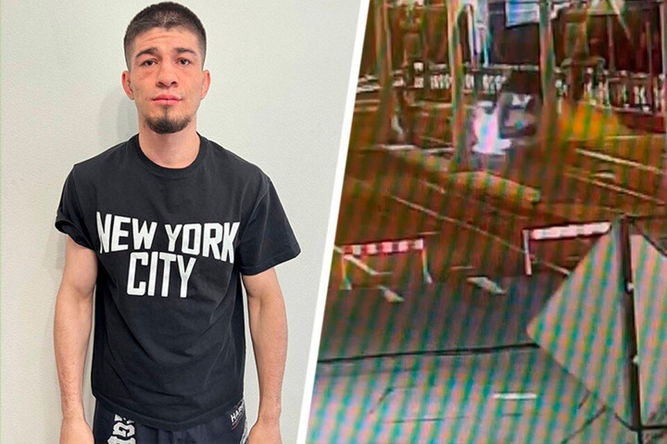    Уроженца Дагестана, бойца поп-ММА Ибрагима Исламова задержали за опасную аварию. Момент попал на видео. Фото: МВД Санкт-Петербурга и Ленинской области/стоп-кадр видео Данил ЮРКОВ