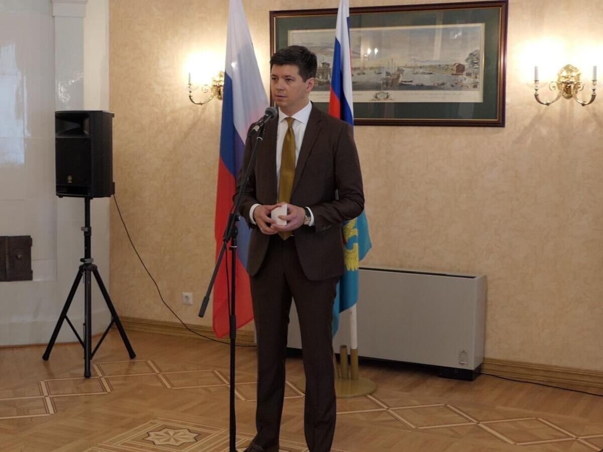    Временный поверенный в делах России в Таллине Ленар Салимуллин© Посольство России в Эстонии