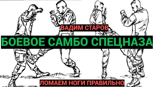 Как правильно ломать ноги противнику. Вадим Старов жесткие удары по ногам. Боевое САМБО Спецназа. Ударная самооборона ногами.