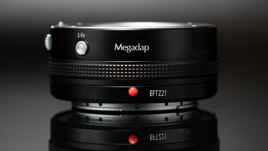 Адаптер Megadap EFTZ21 для объективов Canon EF на Nikon Z