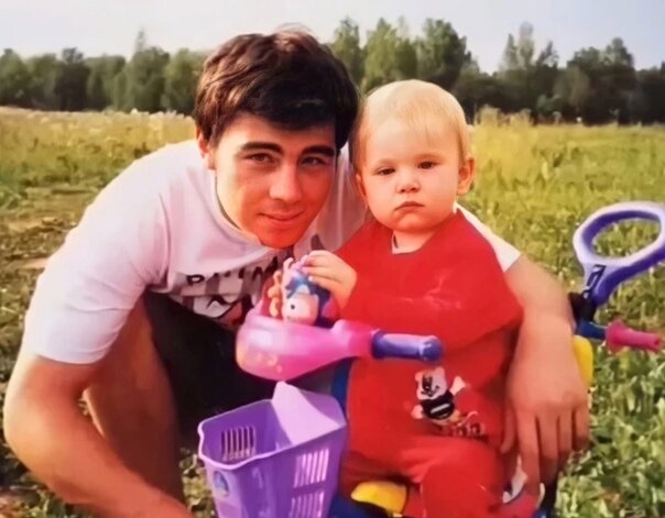 Сергей Бодров с дочерью