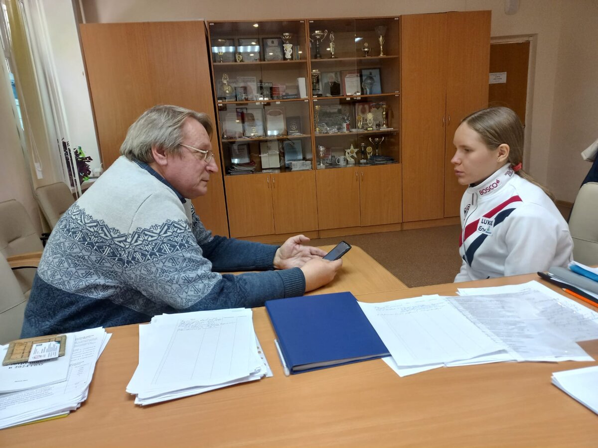 Гостья канала – главная надежда российского лыжного спорта Алина Пеклецова