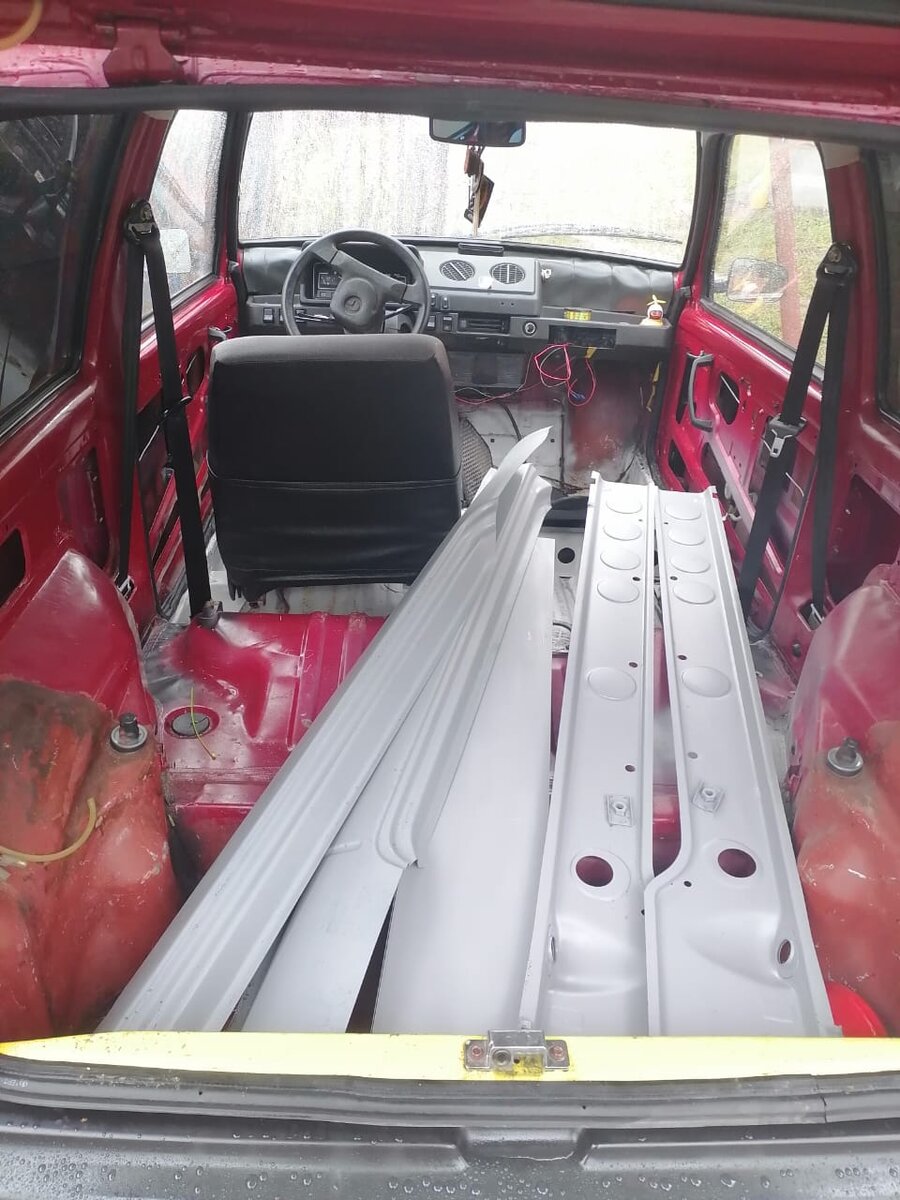 Новые пороги едут в мастерскую