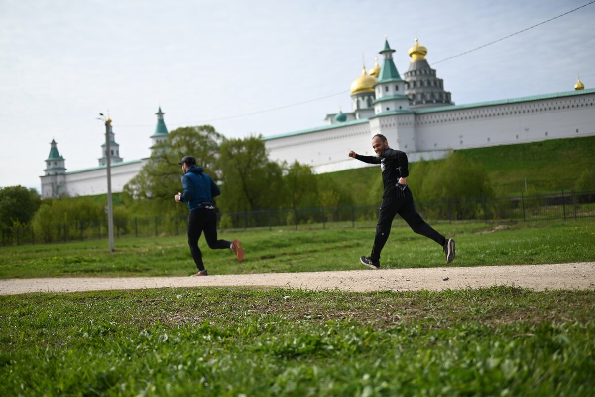 трасса с видом на Ново-Иерусалимский монастырь. Михаил Маслов