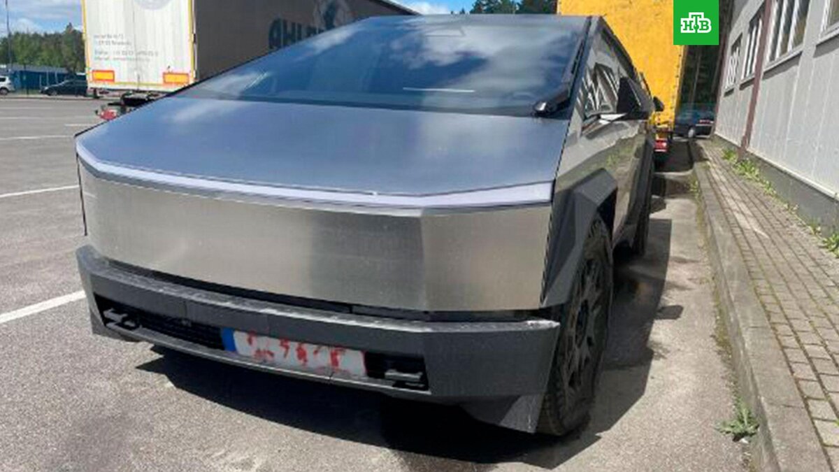 Литва задержала два Tesla Cybertruck из-за антироссийских санкций | НТВ:  лучшее | Дзен