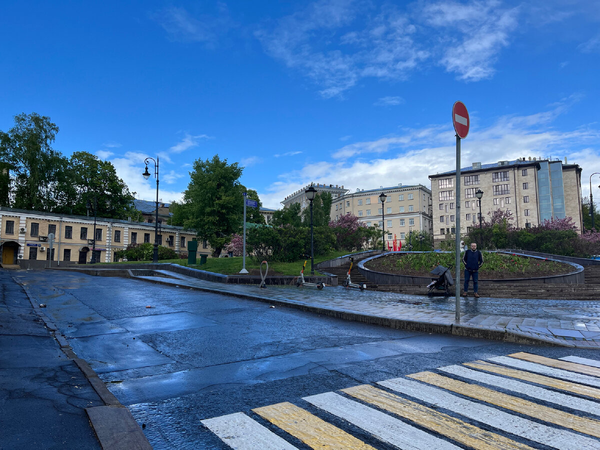 Район Хитровки в наши дни. Фото моё.