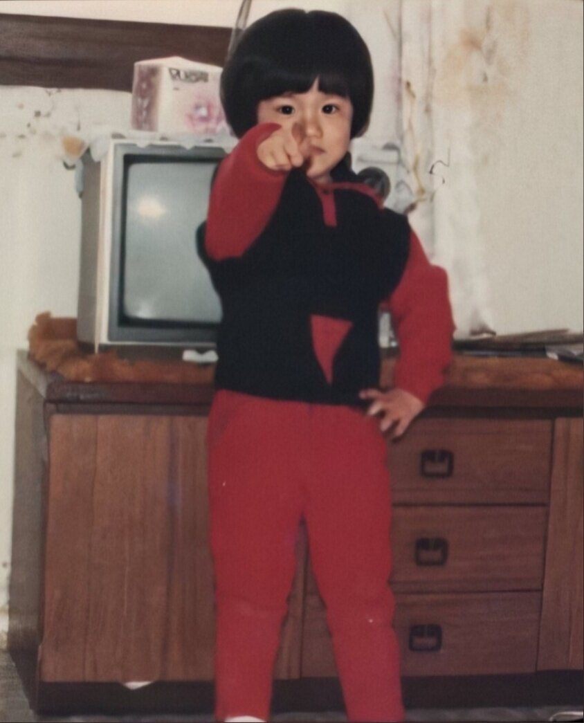 Ли Дон Ук в детстве
