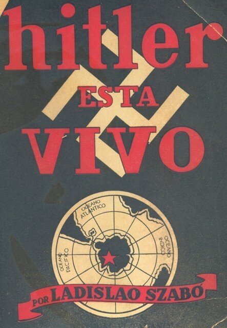 Обложка книги Ладислао Сабо «Гитлер жив»