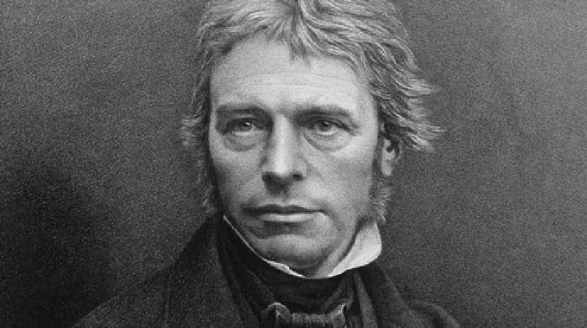 Майкл Фараде́й (Michael Faraday 1791- 1867 ), прожил 76лет  — выдающийся английский физик-экспериментатор и химик. Член Лондонского королевского общества с 1824года, иностранный почётный член Петербургской академии наук с1830 года.