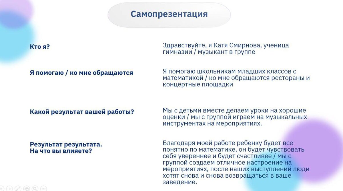 Можно рассказать о себе так: | Валерия Серова | Дзен