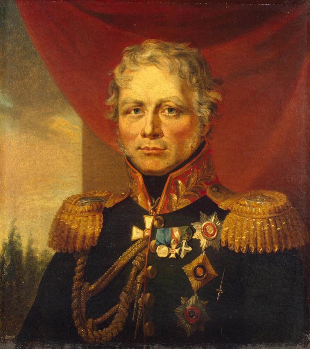 Portrait of Ferdinand Vintsingerode, 1822-1825 (Эрмитаж)