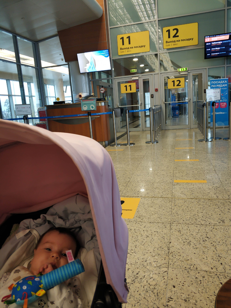 Выход на посадку в аэропорту Внуково 