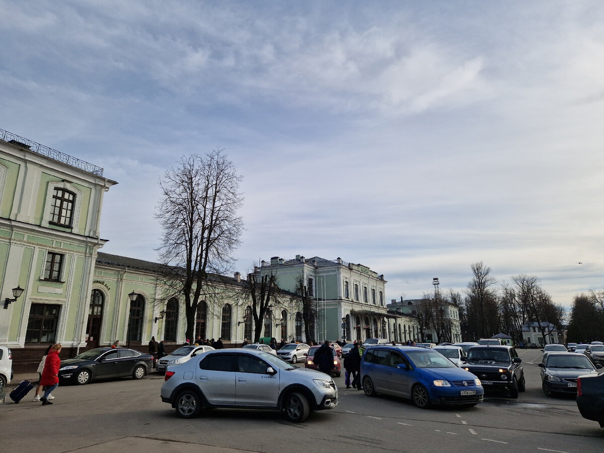 Вокзал в Пскове