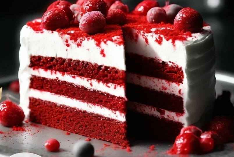 Рецепт бисквита "Красный бархат". Получится у всех