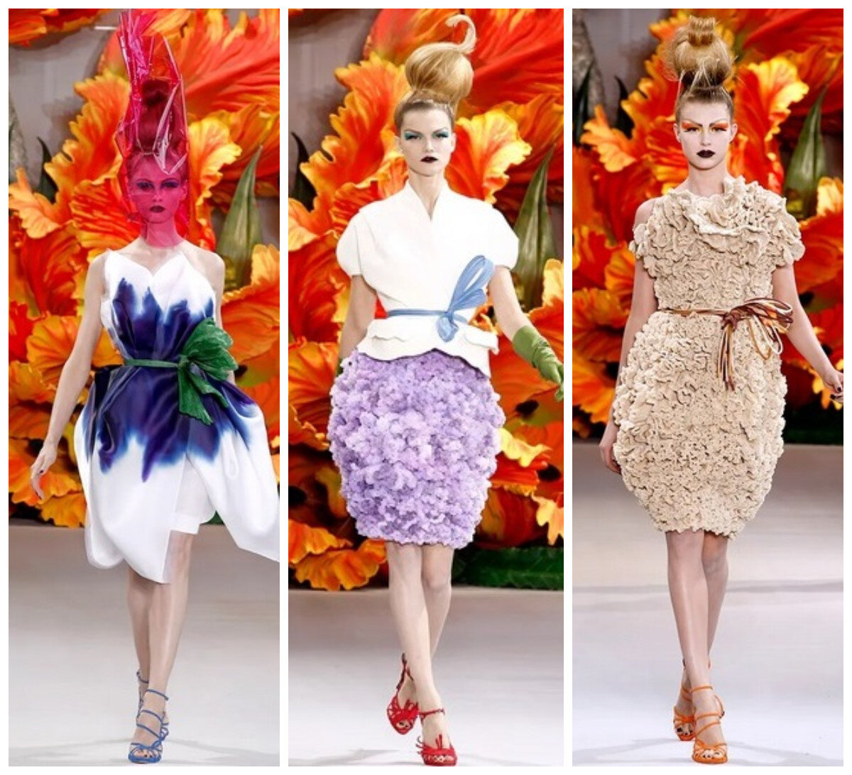 Фото из открытого источника коллекции Джон Гальяно & Christian Dior - Осень-Зима 2010-2011 Paris (Haute Couture) 