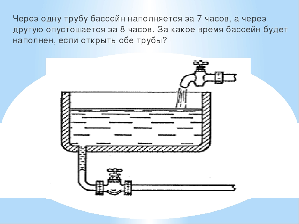 Задача решается в уме. Заставляя активнее работать шестеренки мозга)). С холестерином - всё так же, как и с бассейном: если скорость удаления холестерина из крови будет меньше скорости его поступления в кровь - медленно, но верно уровень холестерина будет расти. И без всяких фантазий про "плохо работающую печень"