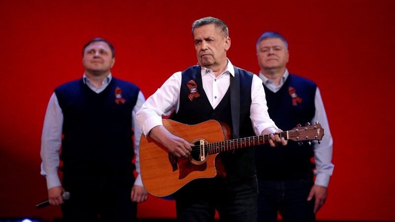 Николай Расторгуев на концерте «Спасибо за верность, потомки»