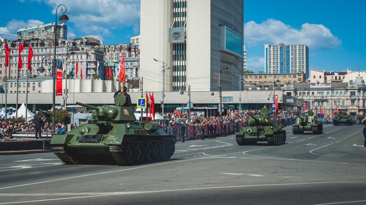 Поздравление Губернатора Приморского края Олега Кожемяко с Днем Победы |  Восток-Медиа | Дзен