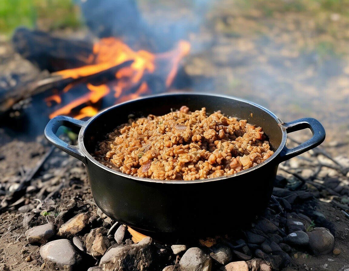 Гречневая каша с тушёнкой. | Половник | Дзен