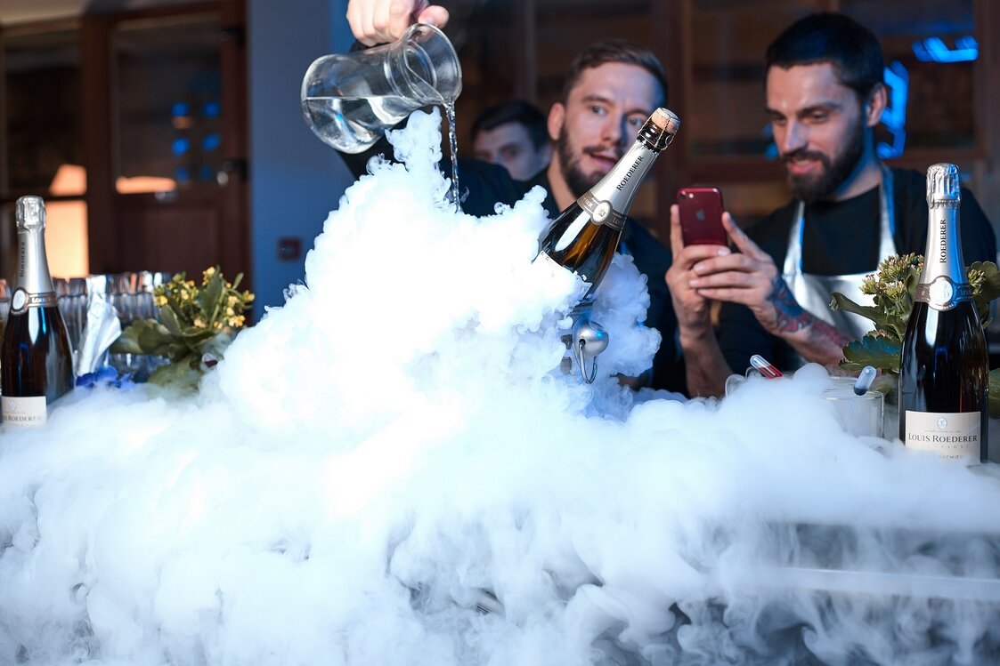 Свадебное барное шоу - m-catering.ru