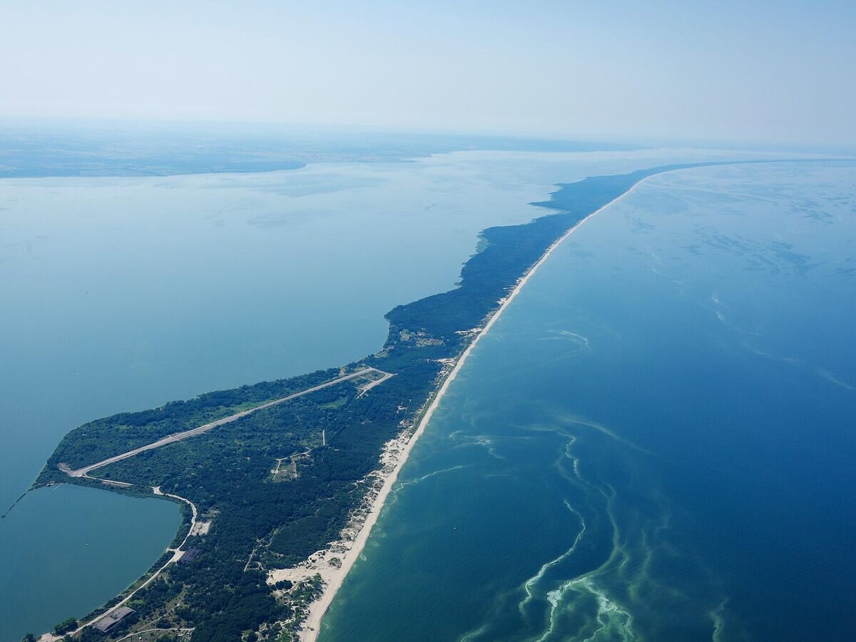    Вид на Балтийскую косу в Балтийске© РИА Новости / Михаил Голенков